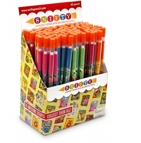 Snifty Pencils sweet scented with toppers The Bubble Room Toy Store Dublin