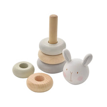 Load image into Gallery viewer, Bambino By Juliana Wooden Stacking Toy The Bubble Room Toy Store Dublin