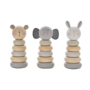 Bambino By Juliana Wooden Stacking Toy The Bubble Room Toy Store Dublin