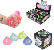 Load image into Gallery viewer, Scrunchems Sugar Diamond Squishy Sensory Toy The Bubble Room Toy Store Dublin