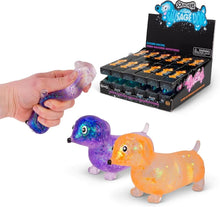 Load image into Gallery viewer, Scrunchems Sugar Sausage Dog The Bubble Room Toy Store Dublin