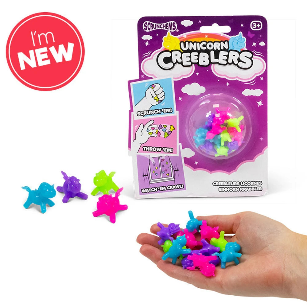 Scrunchems: Unicorn Creeblers The Bubble Room Toy Store Dublin