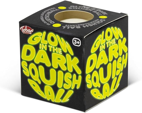 Scrunchems: Glow in the Dark Squish ball The Bubble Room toy store Dublin