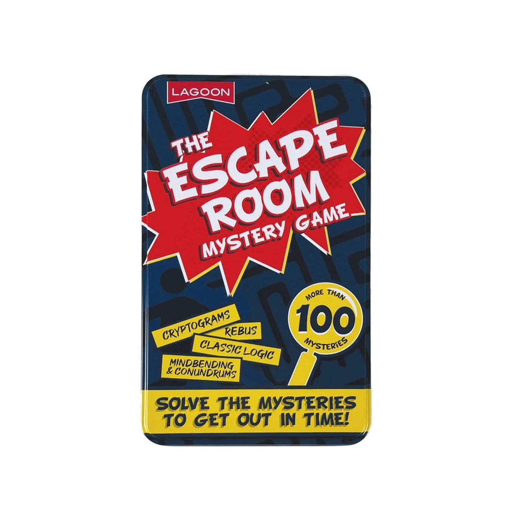 The Escape Room Mystery Game Tin The Bubble Room Toy Store Dublin