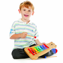 Load image into Gallery viewer, Tidlo Musical Bear Xylophone The Bubble Room Toy Store Dublin