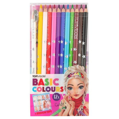 Top Model Erasable Coloured Pencils