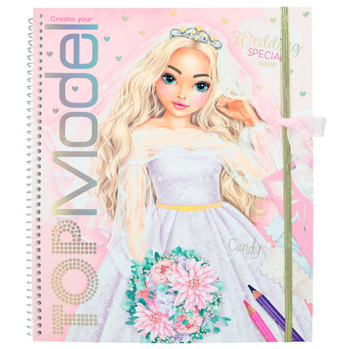 Create your Wedding Special Top Model Candy Colouring Book The Bubble Room  Toy Store Dublin