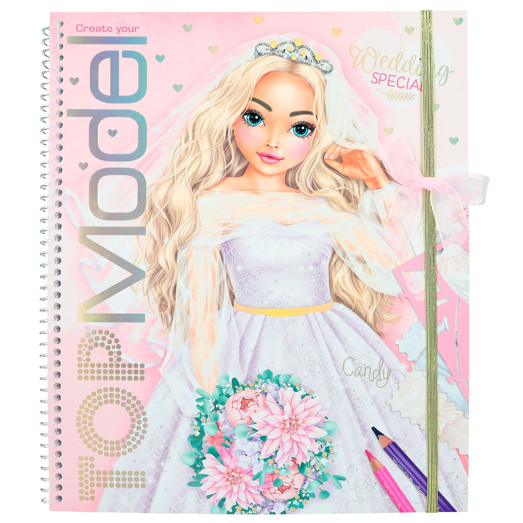 Create your Wedding Special Top Model Candy Colouring Book The Bubble Room  Toy Store Dublin