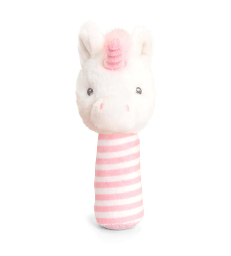 Keel eco Twinkle Unicorn Baby Stick Rattle The Bubble Room Toy Store Dublin