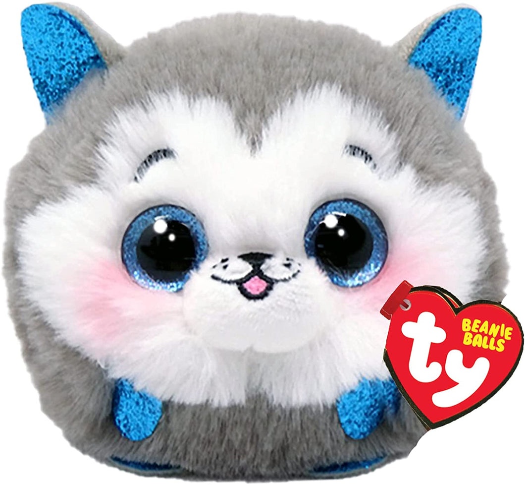 Ty  Beanie Balls Slush Husky The Bubble Room Toy Store Dublin