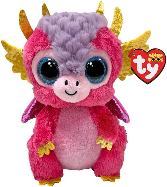 Ty Beanie Boos Mia the Dragon The Bubble Room Toy Store Dublin