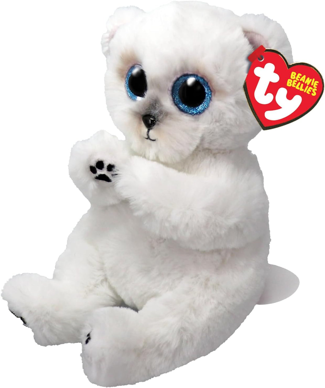 Ty Beanie Boo Wuzzy Polar Bear The Bubble Room Toy Store Dublin
