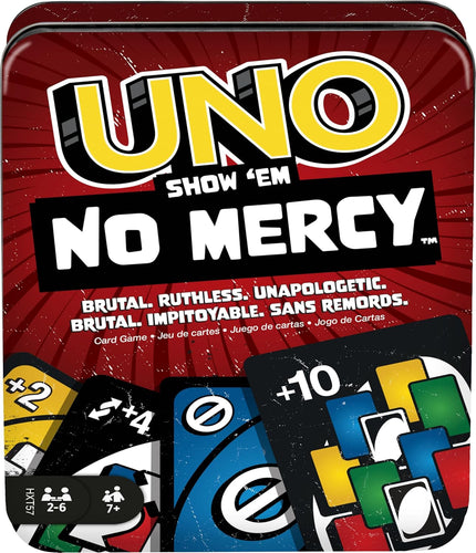 Mattel Games UNO No Mercy Card Game  The Bubble Room Toy Store Dublin