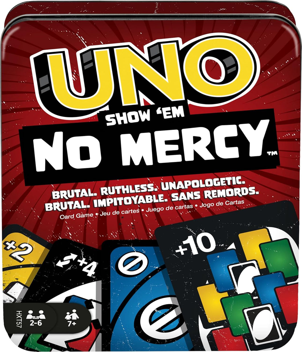 Mattel Games UNO No Mercy Card Game  The Bubble Room Toy Store Dublin