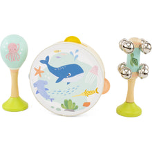 Load image into Gallery viewer, Ulysse Toys Musical Set Whale The Bubble Room Toy Store Dublin