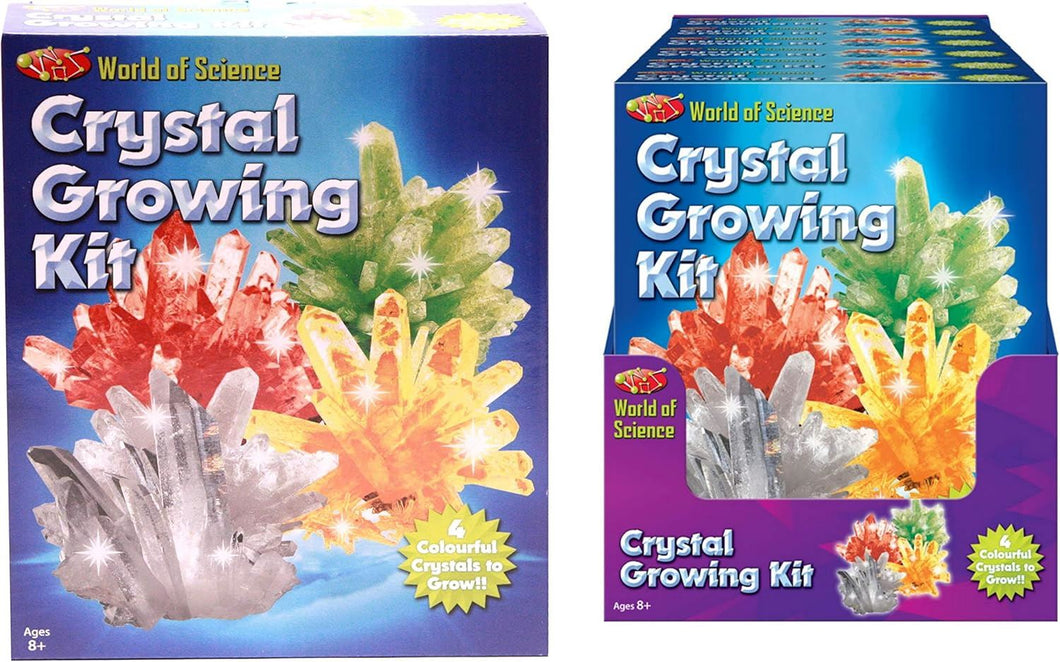 Crystal Growing Kit  Grow 4 Crystals Science Set The Bubble Room Toy Store Dublin