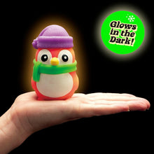 Load image into Gallery viewer, NeeDoh Polar Glow Penguin The Bubble Room Toy Store Dublin