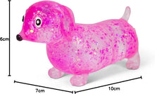 Load image into Gallery viewer, Scrunchems Sugar Sausage Dog The Bubble Room Toy Store Dublin