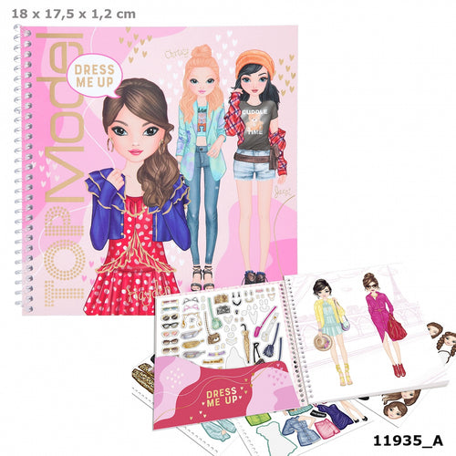 Top Model Dress Me Up Sticker book The Bubble Room Toy Store Dublin Ireland