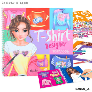 Top Model Colouring Book T-Shirt Designer The Bubble Room Toy Store Dublin
