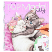 Load image into Gallery viewer, Top Model Create Your Moonlight Kitty Colouring Book The Bubble Room Dublin