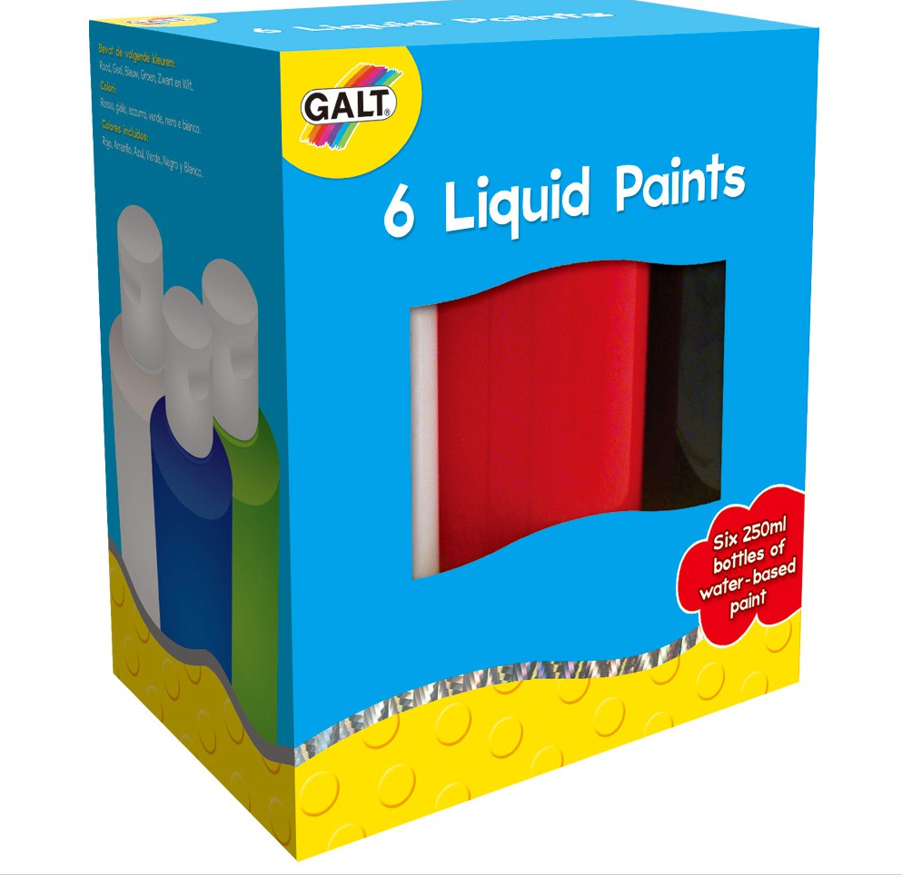 Galt 6 Liquid Paints The Bubble Room Toy Store Dublin