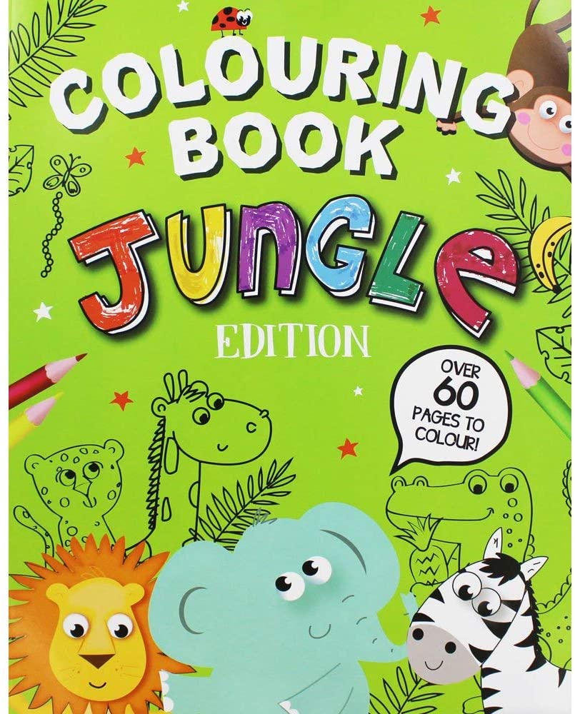 Colouring Book Jungle