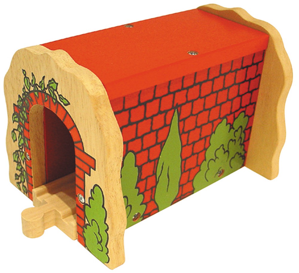 Bigjigs Red Brick Tunnel The Bubble Room Toy Store Dublin