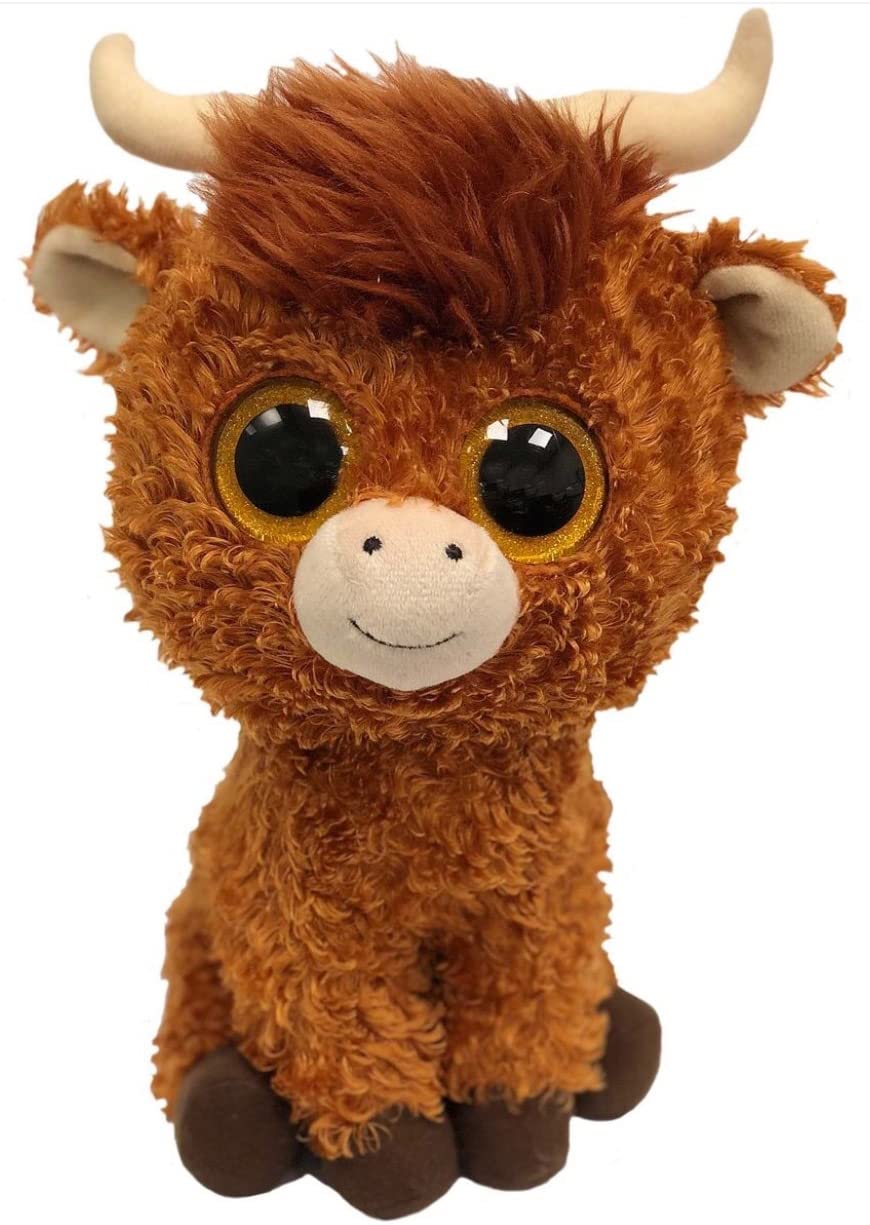 Ty Beanie Boo Angus Highland Cow  The Bubble Room Toy Store Dublin
