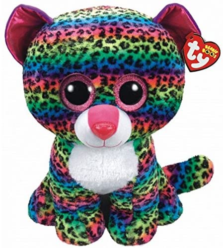 Ty Beanie Boo Dotty Leopard  The Bubble Room Toy Store Dublin