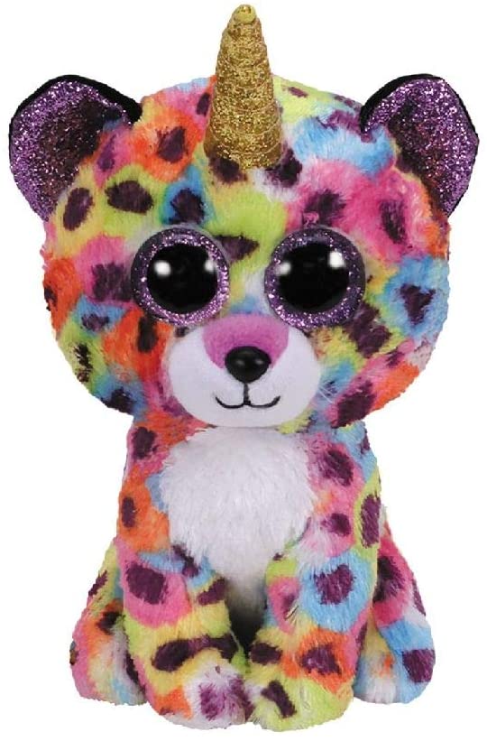 Beanie Boo Giselle Leopard  The Bubble Room Toy Store Dublin