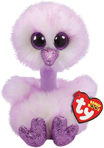 Beanie Boo Kenya Lavender Ostrich the Bubble Room Toy store Dublin