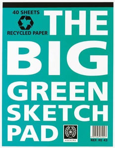 Big Green  sketch pad 40 sheet The Bubble Room Toy store Dublin