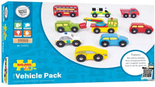 Load image into Gallery viewer, Bigjigs Vehicle Pack The Bubble Room Toy Shop Skerries Dublin