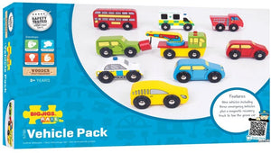 Bigjigs Vehicle Pack The Bubble Room Toy Shop Skerries Dublin