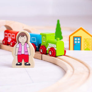 Bigjigs Figure of eight train set The Bubble Room Toy Store Skerries Dublin