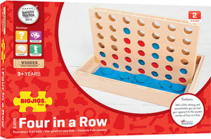 Bigjigs Toys Four in a Row (Connect Four) The Bubble Room Toy Store Dublin