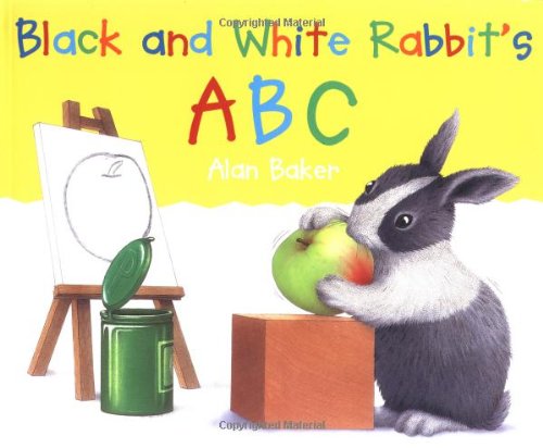 Black and White Rabbit ABC The Bubble Room Toy Store Dublin Ireland