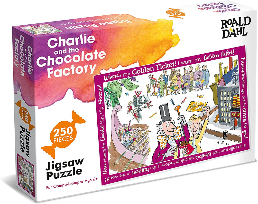 Roald Dahl 250 Piece 'Charlie And Choc Factory