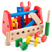 Load image into Gallery viewer, New Classic Toys Wooden  Tool kit The Bubble Room Toy Store Dublin Ireland 