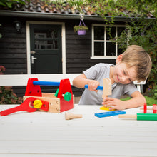 Load image into Gallery viewer, New Classic Toys Wooden  Tool kit The Bubble Room Toy Store Dublin Ireland 