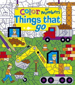 Colour By Numbers Things That Go The Bubble Room Book Store Dublin