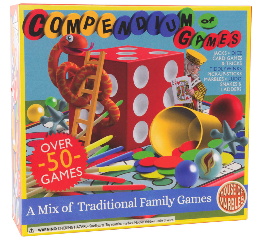House of Marbles Compendium of Games The Bubble Room Toy Store Dublin