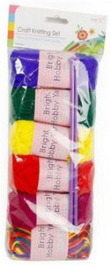 Craft Craft Knitting Set Assorted Colours The Bubble  Room Toy Store Dublin Ireland