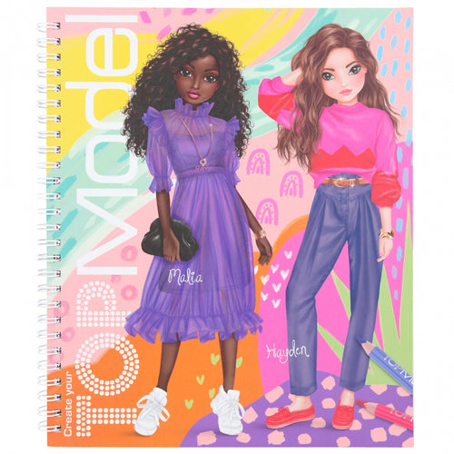 TOP Model  Create your Top Model Colouring book The Bubble Room Toy Store Skerries Dublin