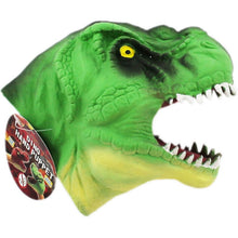 Load image into Gallery viewer, Dinosaur Hand Puppet Soft Rubber The Bubble Room Toy Store Dublin
