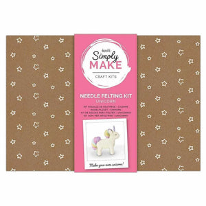 Docraft  Create Your Own Unicorn Needle Felting Kit The Bubble Room Toy Store Dublin