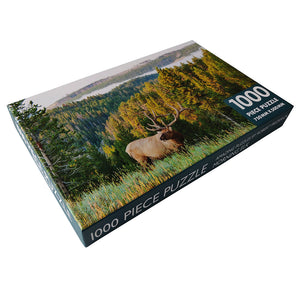 1000 Piece Jigsaw  Morning Elk The Bubble Room Toy Store Dublin