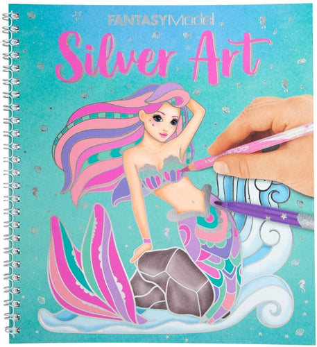 Fantasy Model  Colouring Book Silver Art The Bubble Room Toy Store Dublin