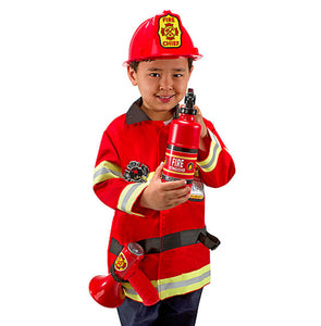 Melissa & Doug Fire Chief Role Play Costume The Bubble Room Toy Store Dublin
